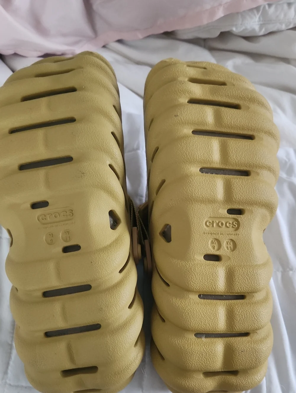 CROCS Adult Clog in Mustard Yellow M9/W11.5